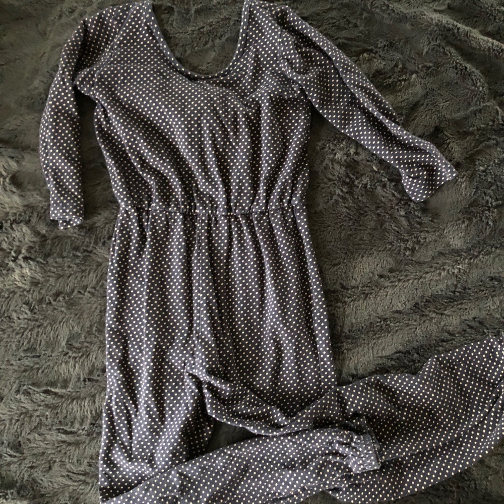 Alice Ames navy dot size 7 romper